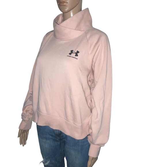 Under Armour Rival wrap neck pullover - Picture 5 of 8